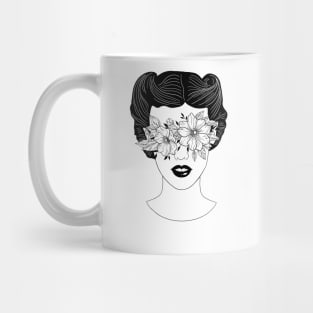 Wildflower Face Mug